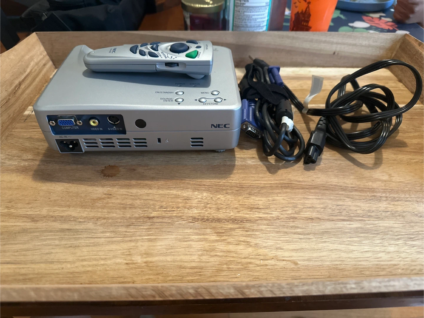 NEC LT10 Digital Projector with Remote and Cables - photo 4