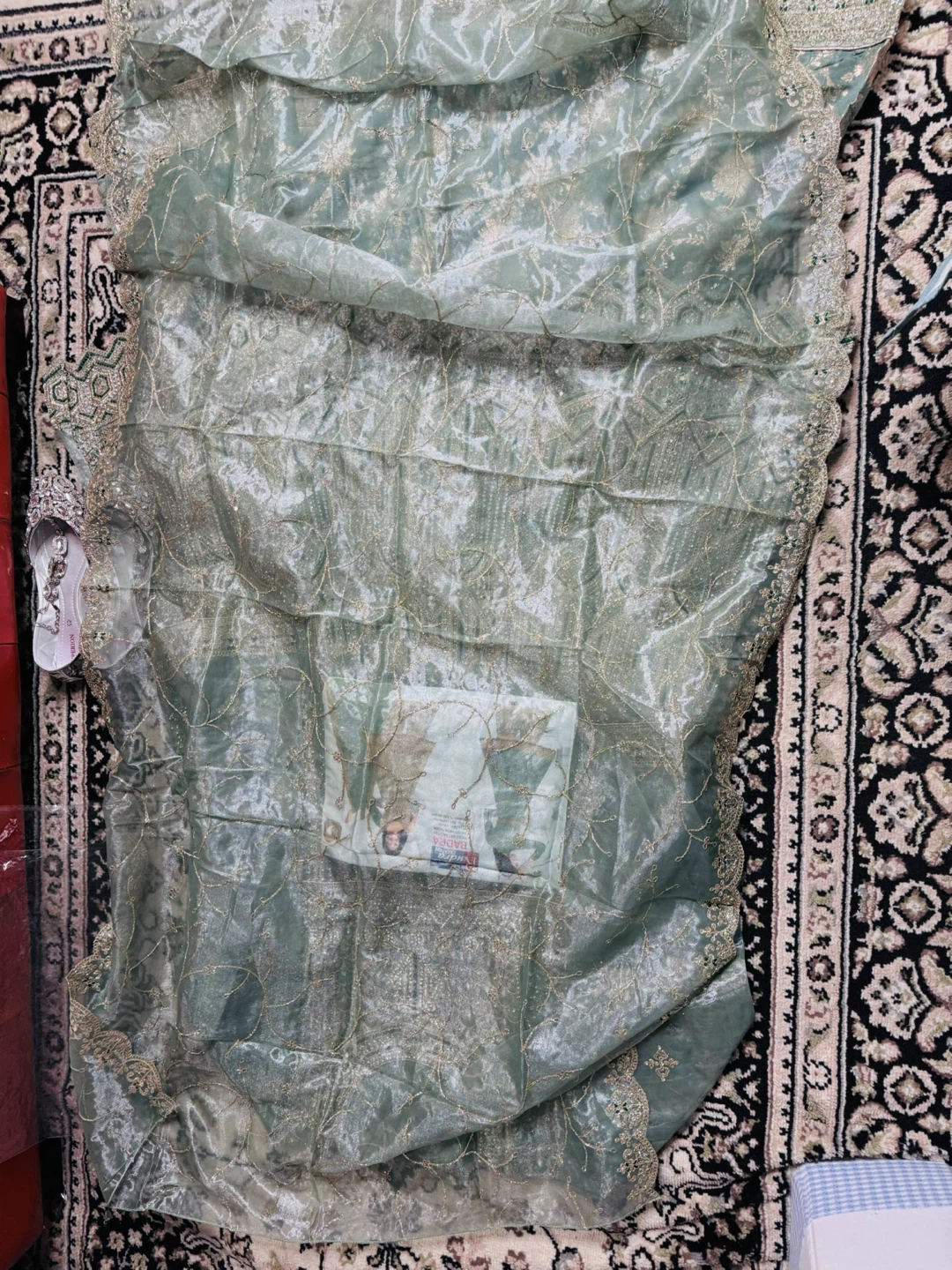sharara with heavy long top - photo 5