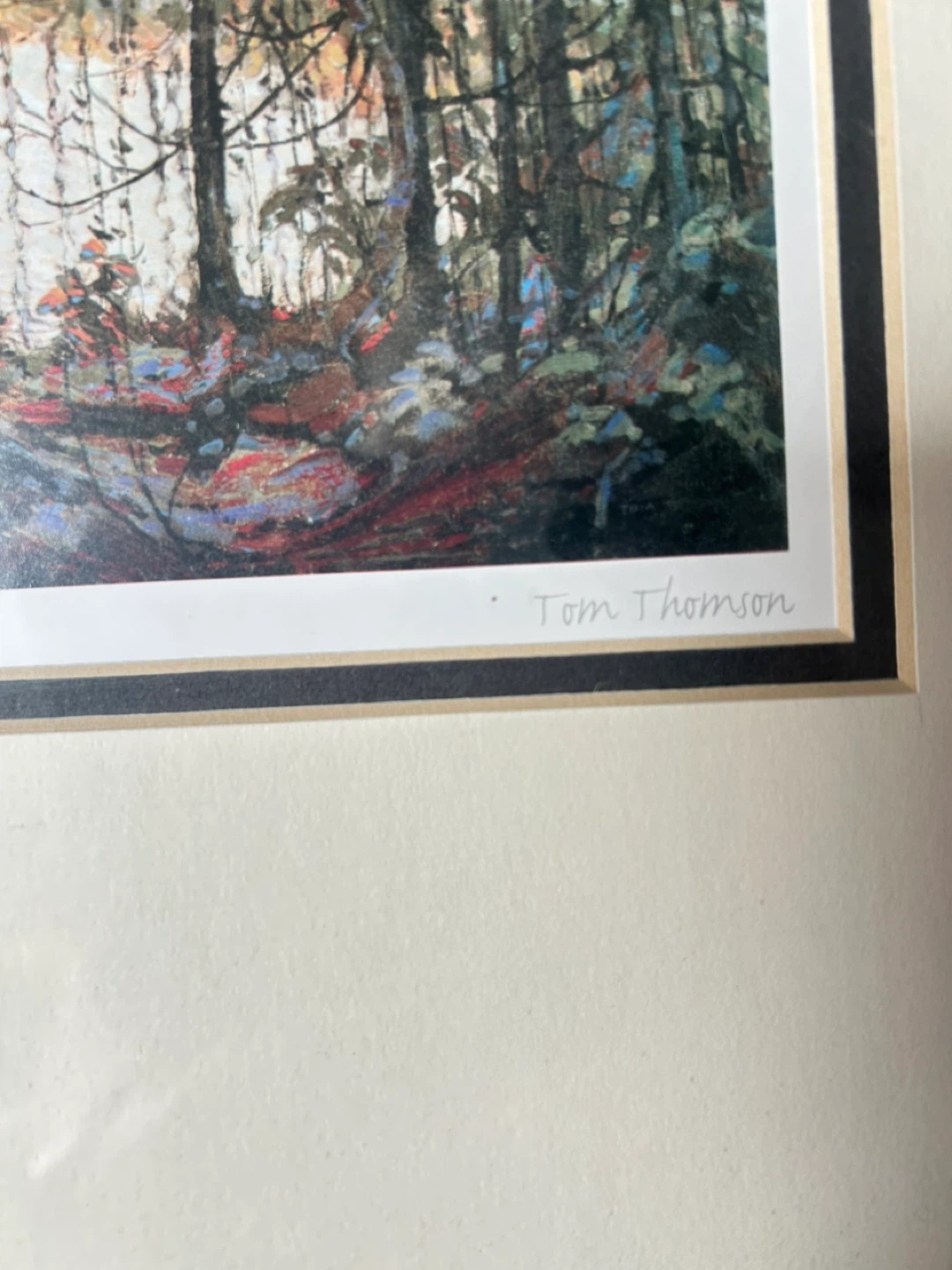 Framed "Northern River" print by Tom Thomson (PRICE FINAL) - photo 2