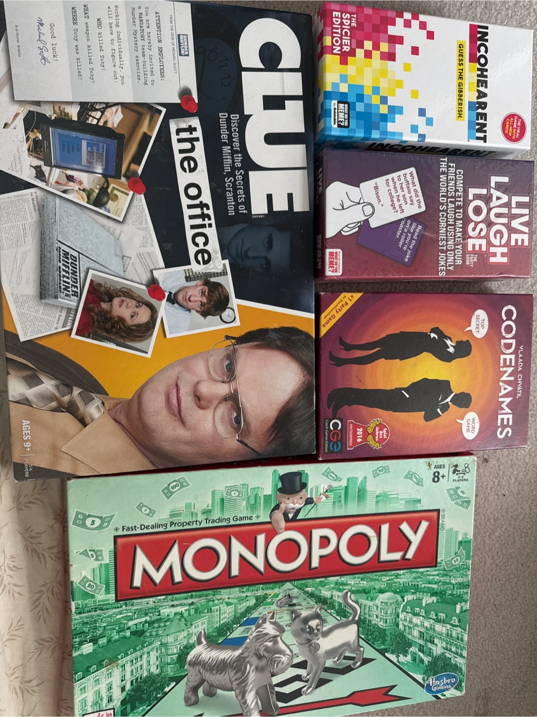Assorted fun Board Games
