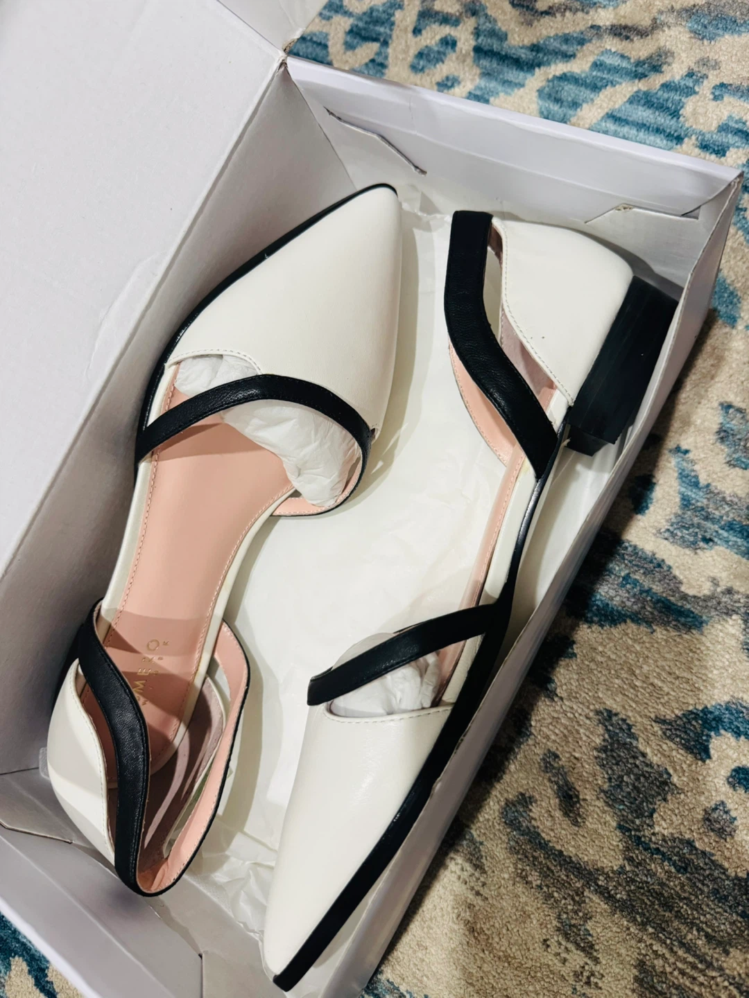 MAUMERO NEW YORK Flats - Ivory, Size 9 - photo 5