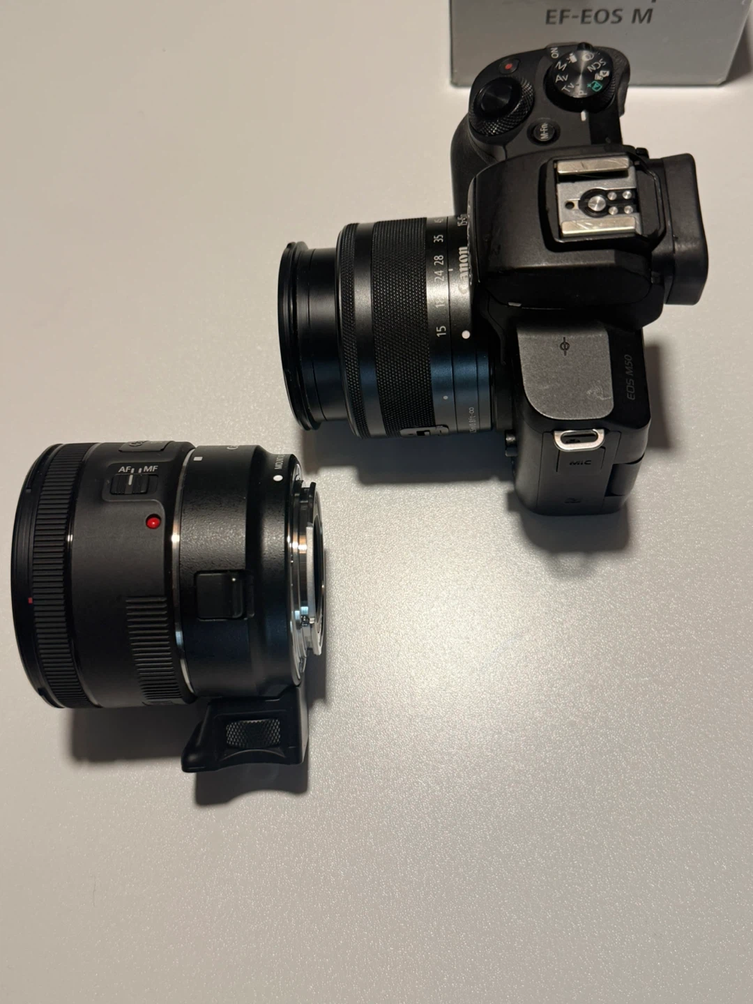 Canon EOS M50 Mirrorless Camera with 15-45mm Lens and 50mm Lens - photo 3