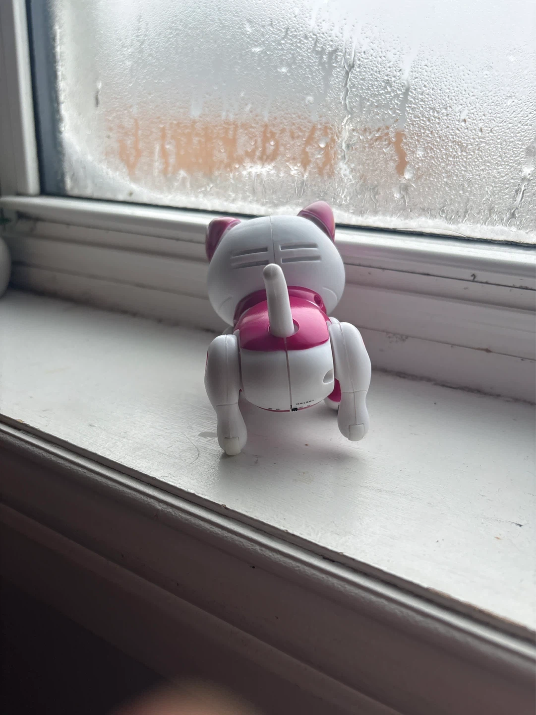Robotic Cat Toy - Pink and White - photo 3