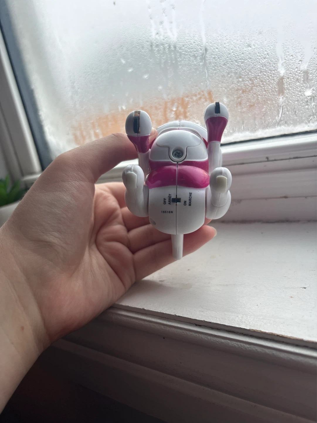 Robotic Cat Toy - Pink and White - photo 2