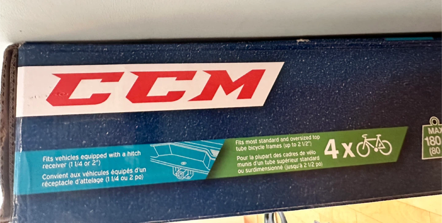 CCM Hitch Mount Two-Arm Bike Carrier - photo 5