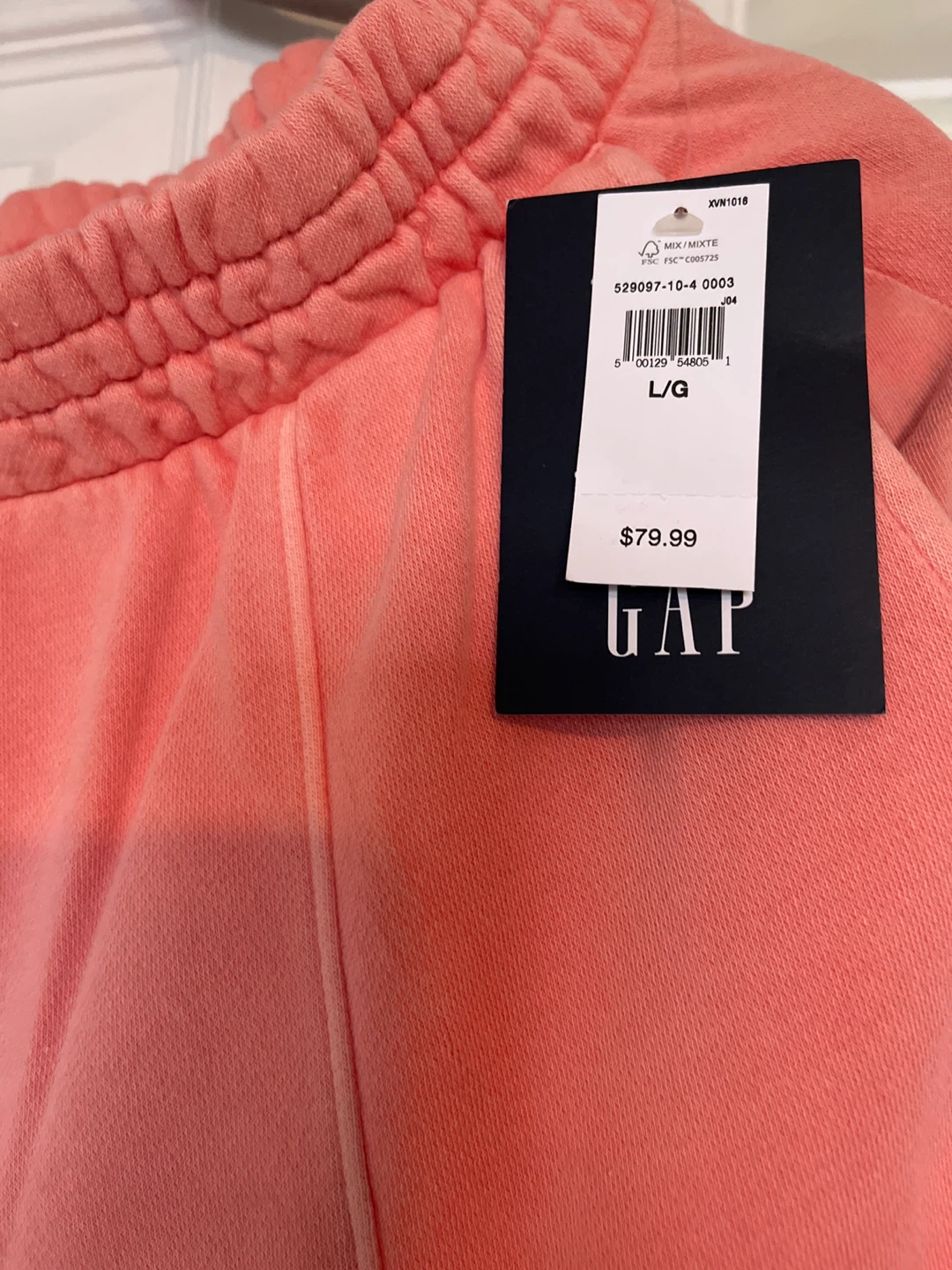 GAP Women's Coral Sweatshirt and Pants Set - Size L - photo 5