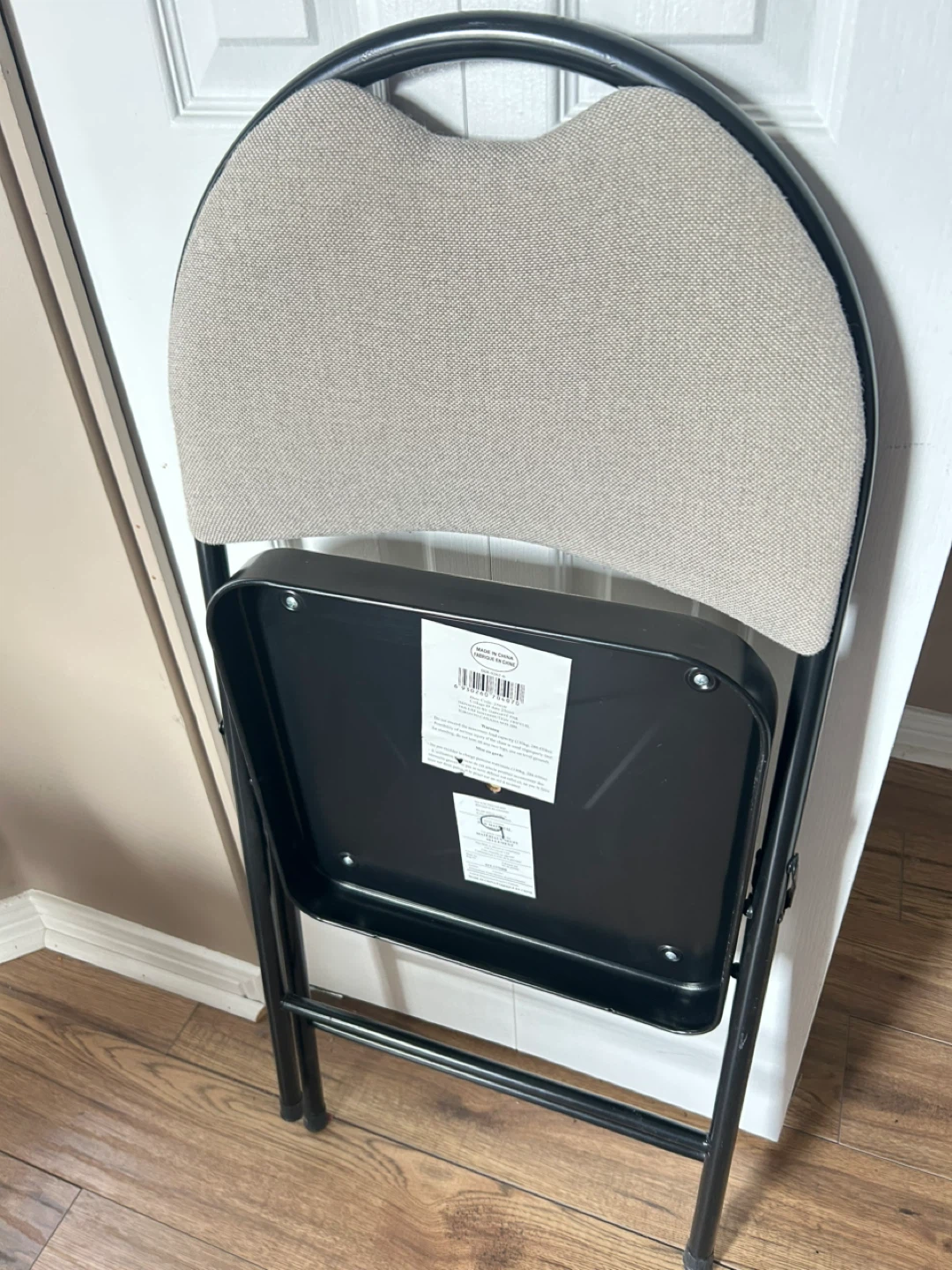 Metal Black Folding Chair - photo 4