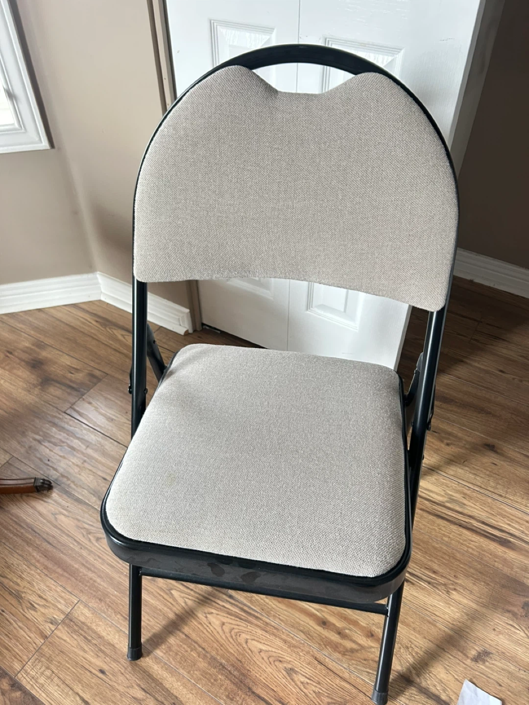 Metal Black Folding Chair
