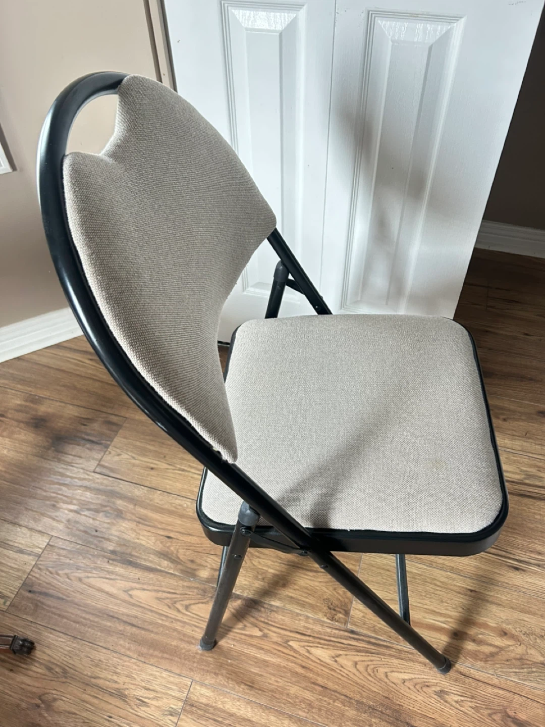 Metal Black Folding Chair - photo 2