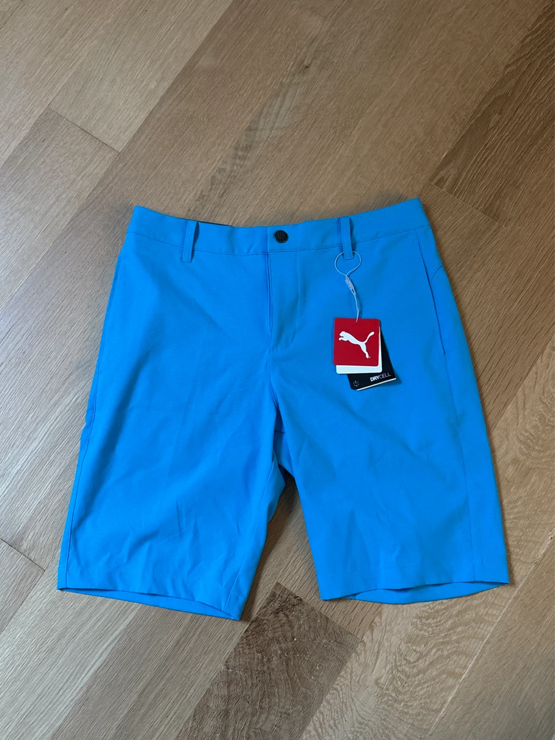 Puma Men's Golf Shorts - Blue, Size W 30