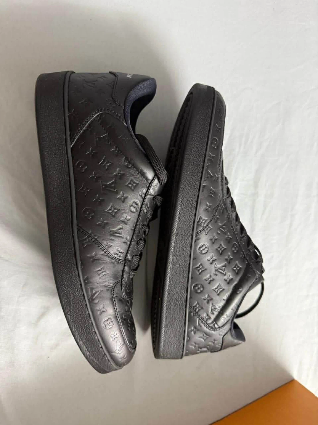 Louis Vuitton Black Monogram Sneakers - photo 4