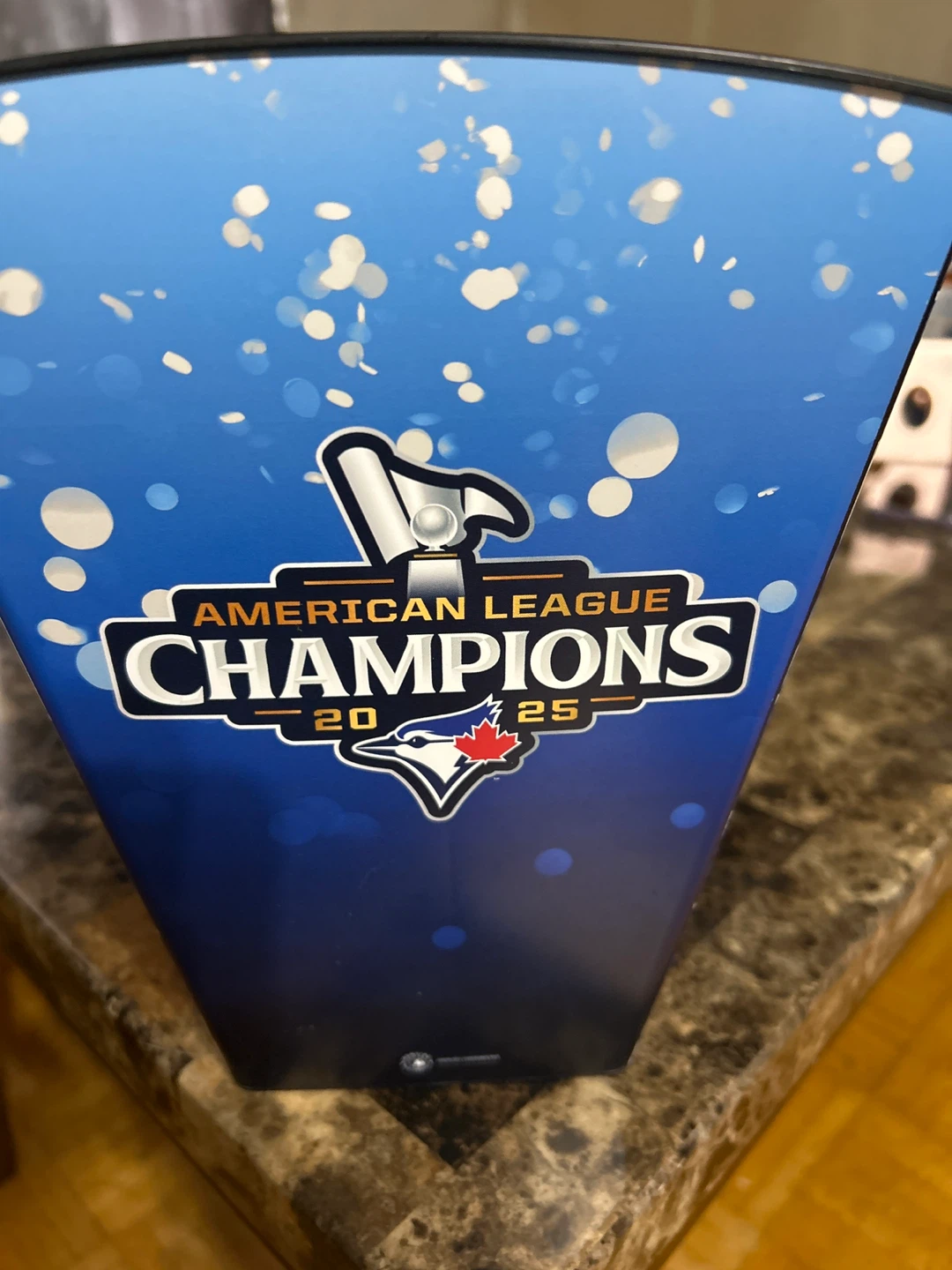 New- Toronto Blue Jays American League Champions 2025 Container - photo 2