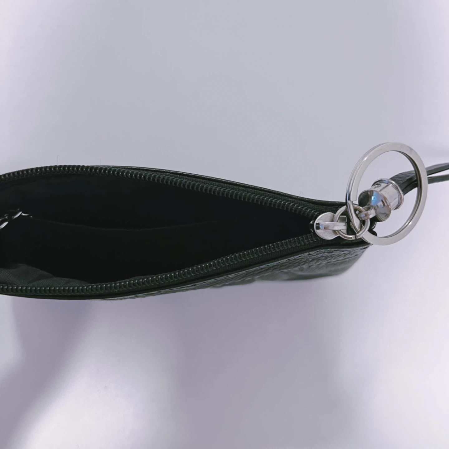 Danier Black Genuine Leather Wristlet Pouch - photo 3