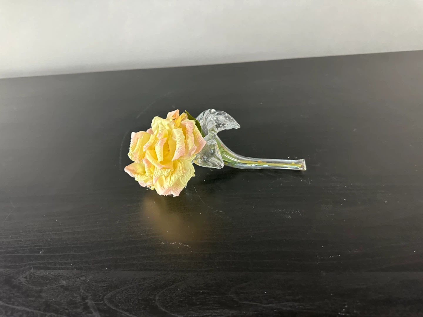 Glass Flower Sculpture