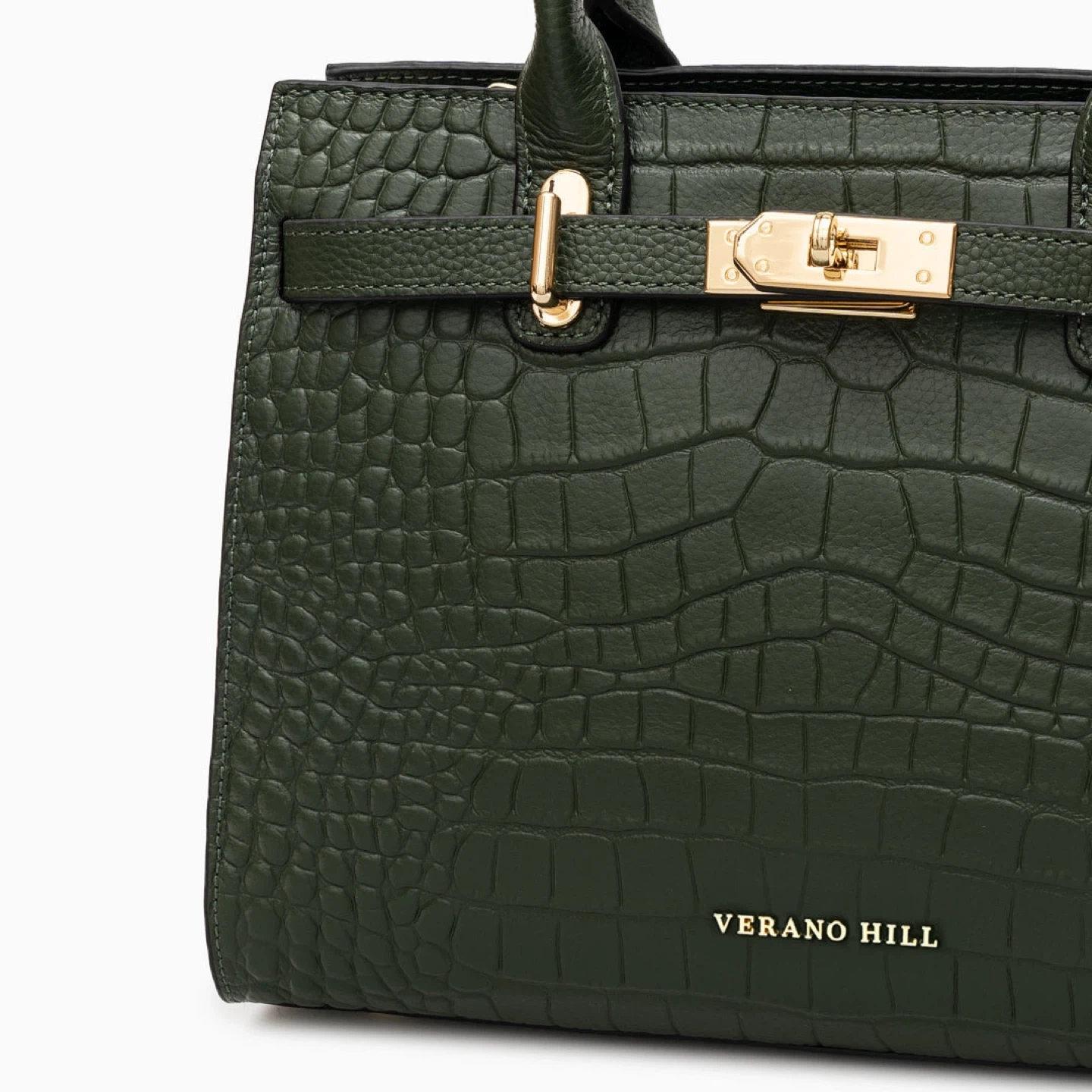 Verano Hill Green Croc Handbag NEW 💚 - photo 5