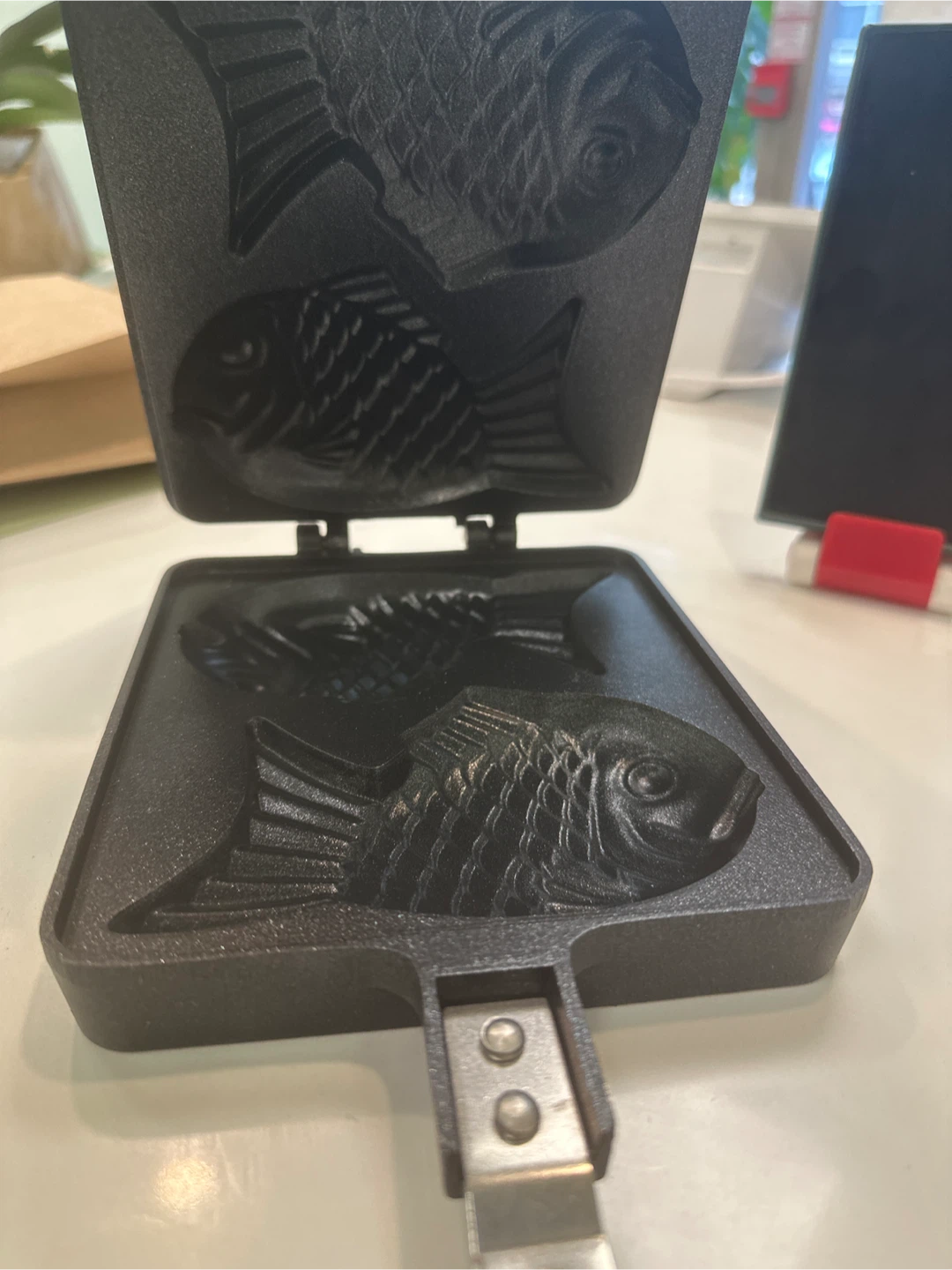 Taiyaki Pan - Double Fish Mold
