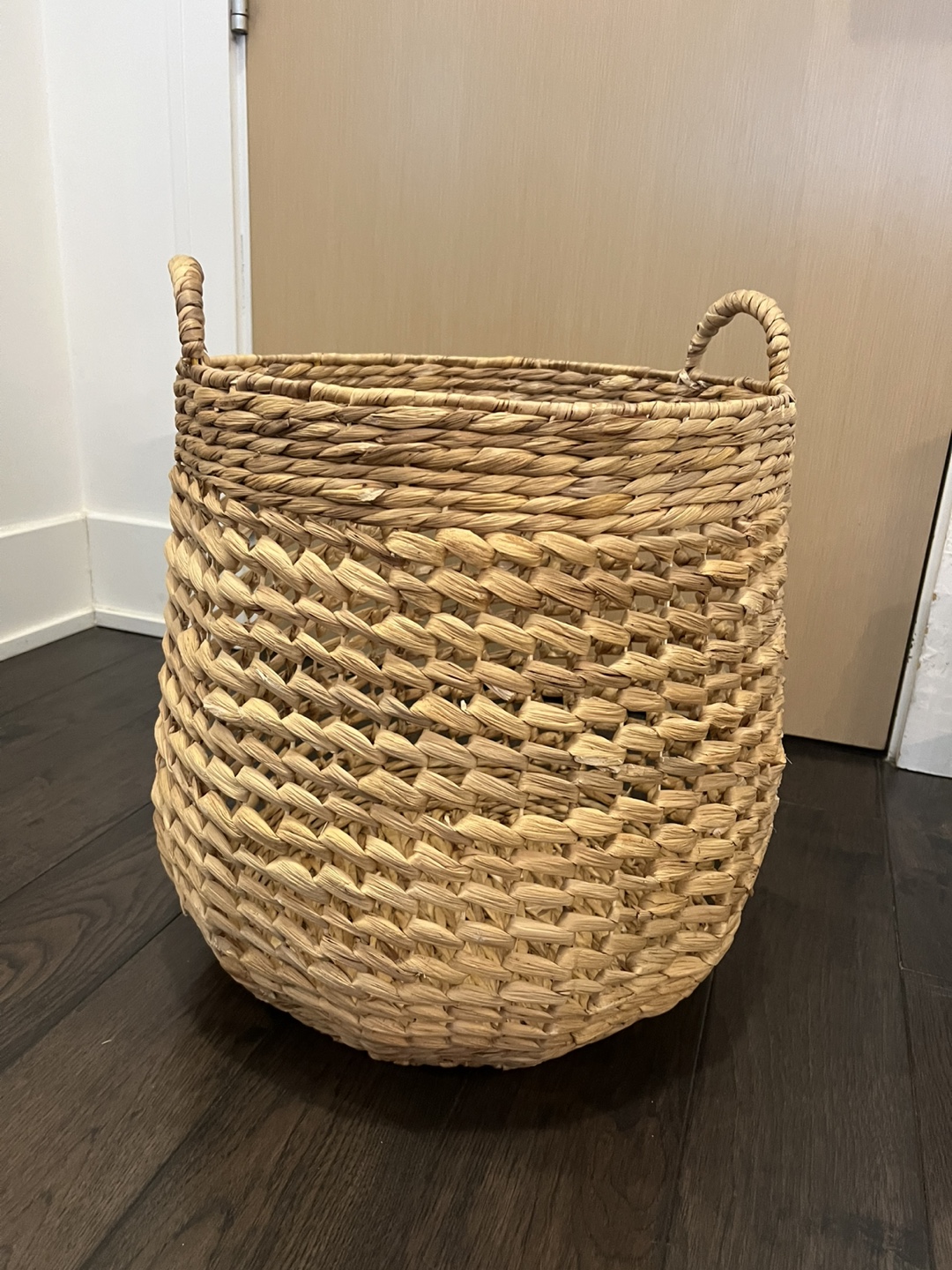 Woven Basket with Handles
