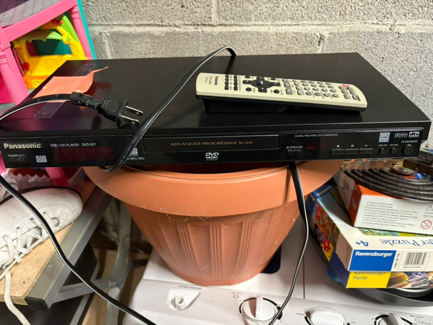 Panasonic DVD Player with Remote