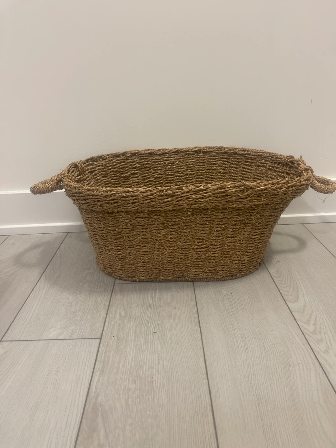 Woven Basket with Handles - photo 2
