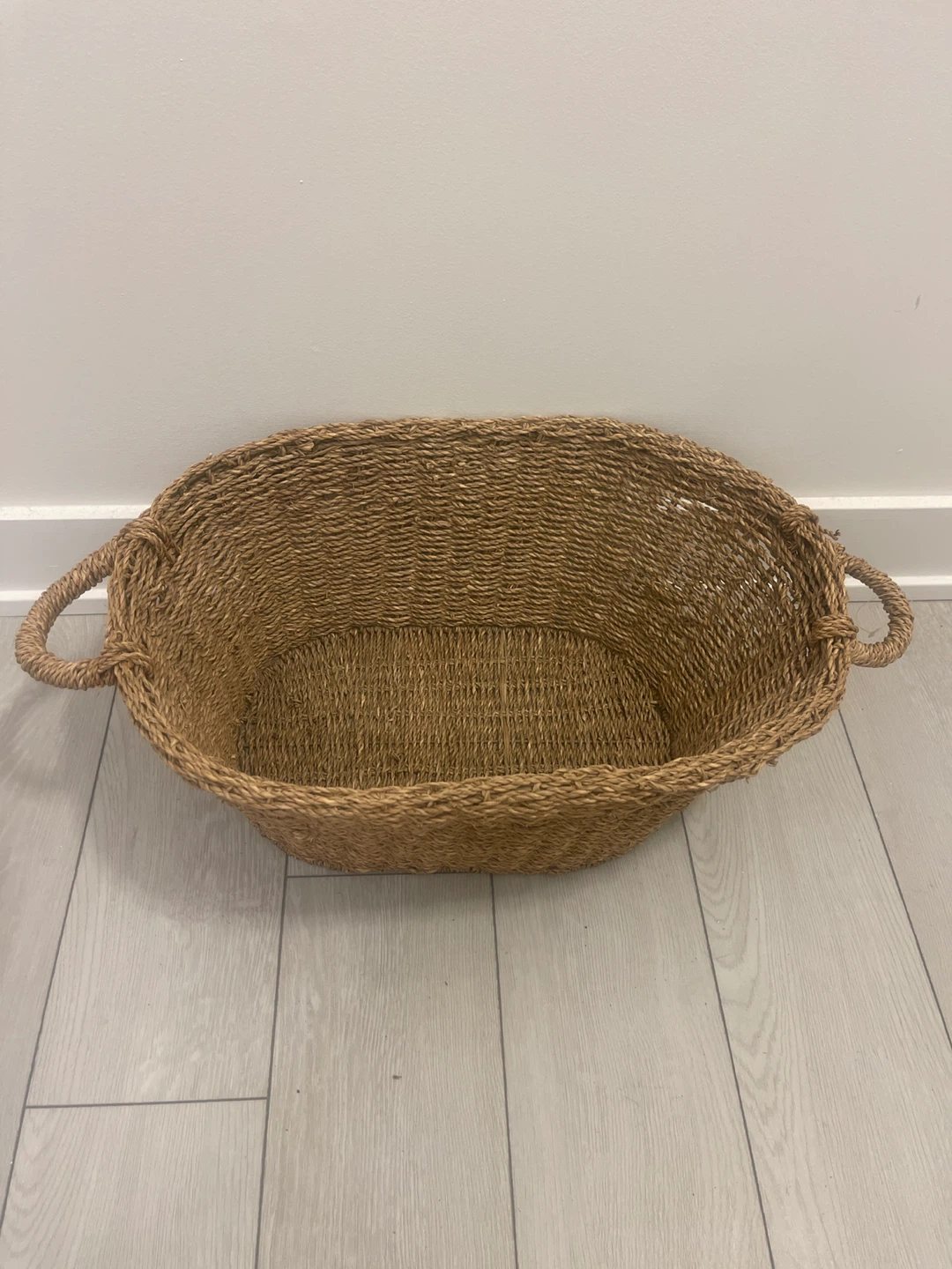 Woven Basket with Handles - photo 3