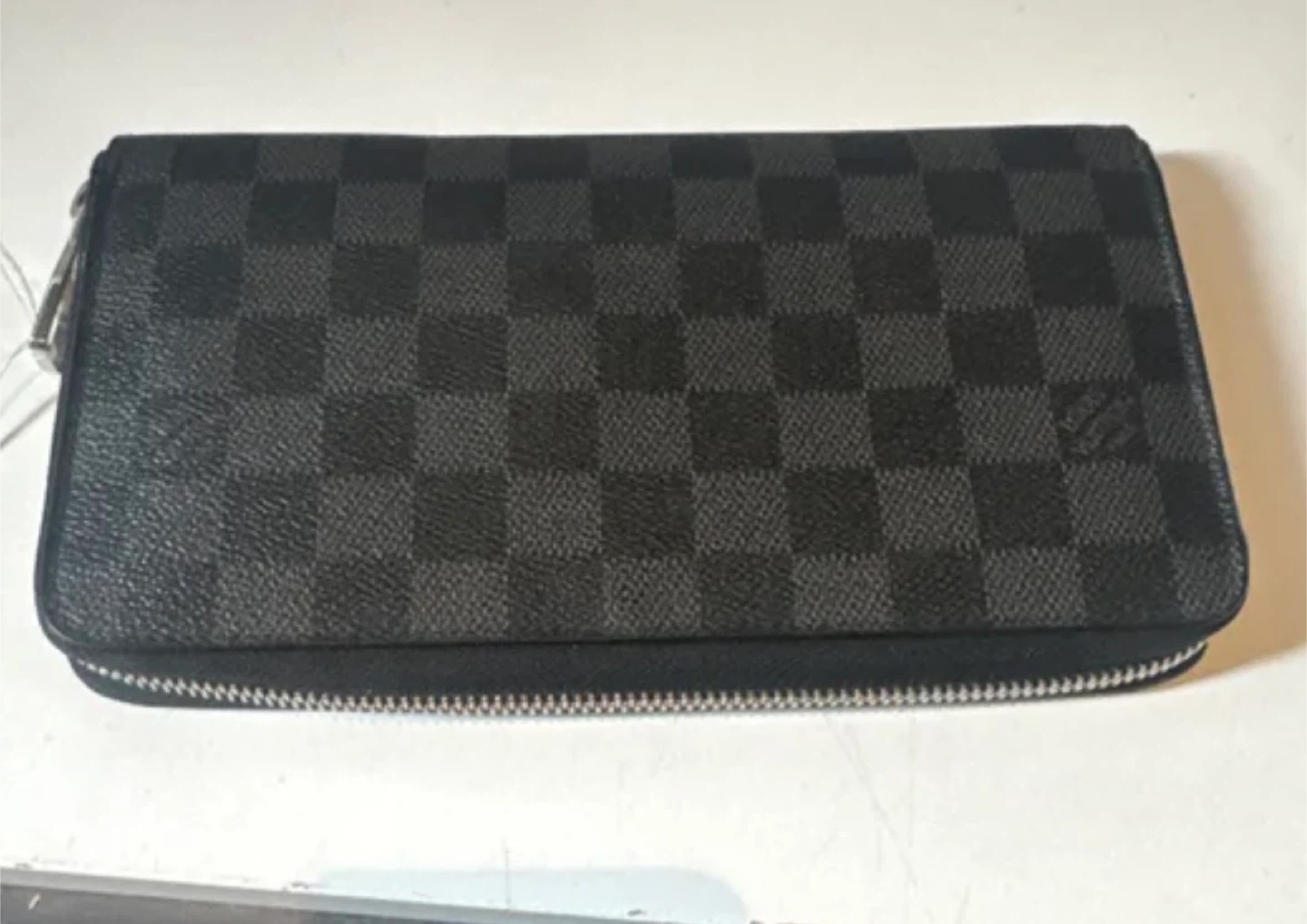 Louis Vuitton Damier Graphite Zip Around Wallet