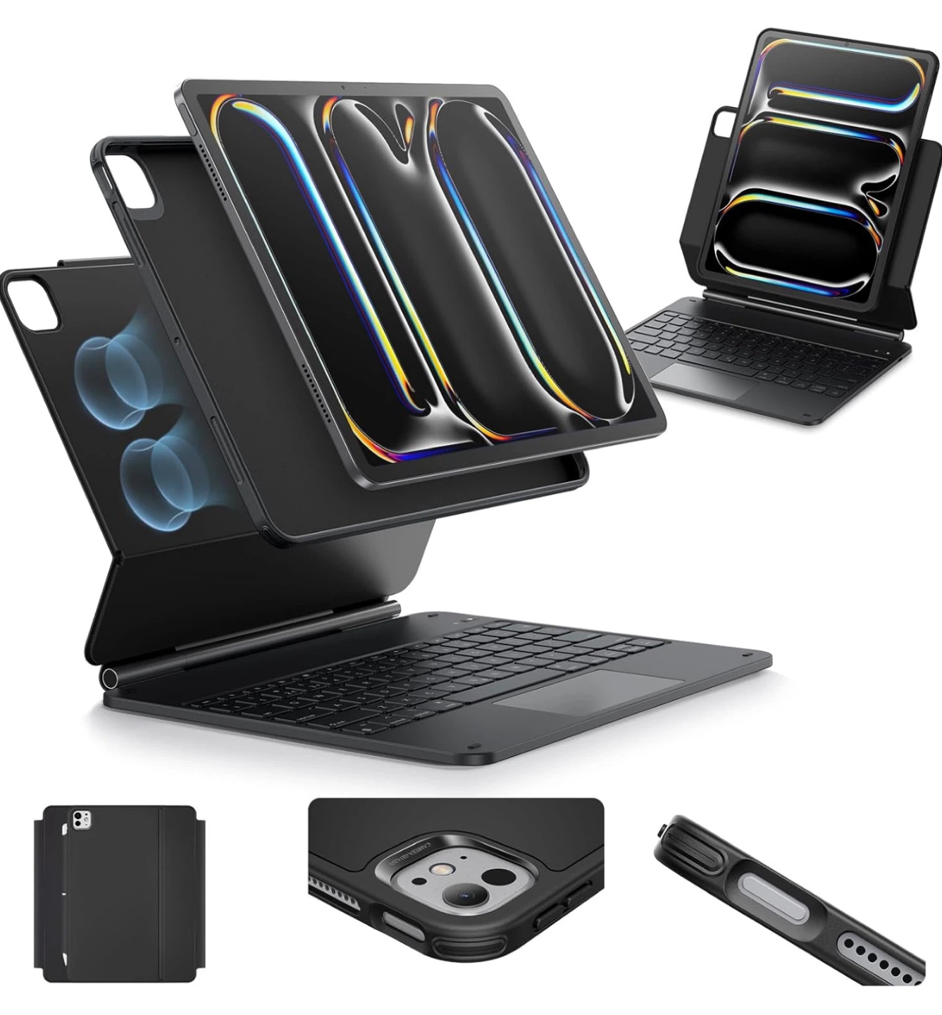 ESR iPad Air 13 Keybrd (M3/M2, 2025/2024) + Case (Combo Deal)
