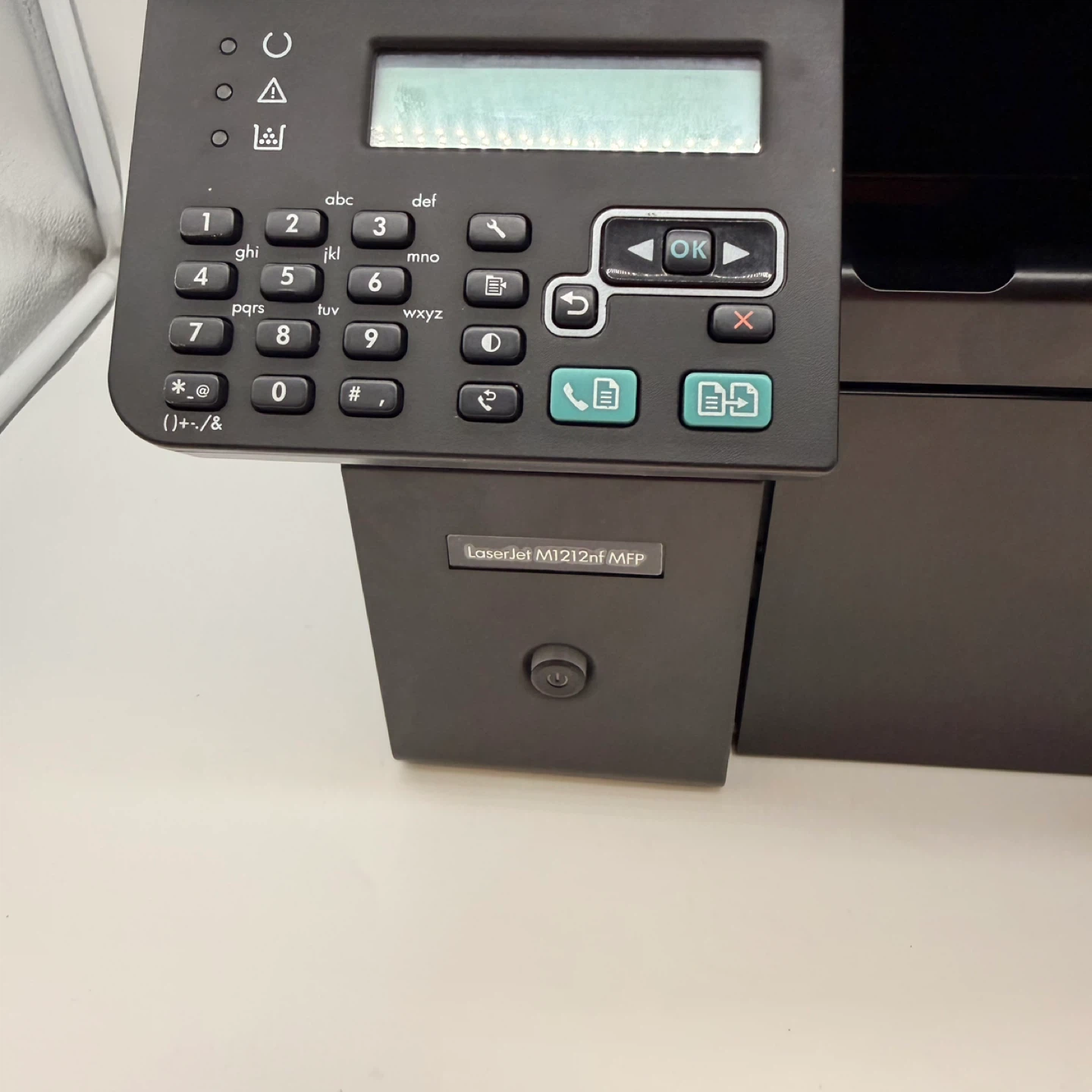 HP LaserJet M1212nf MFP Laser Printer Scanner Copier Fax Tested - photo 4