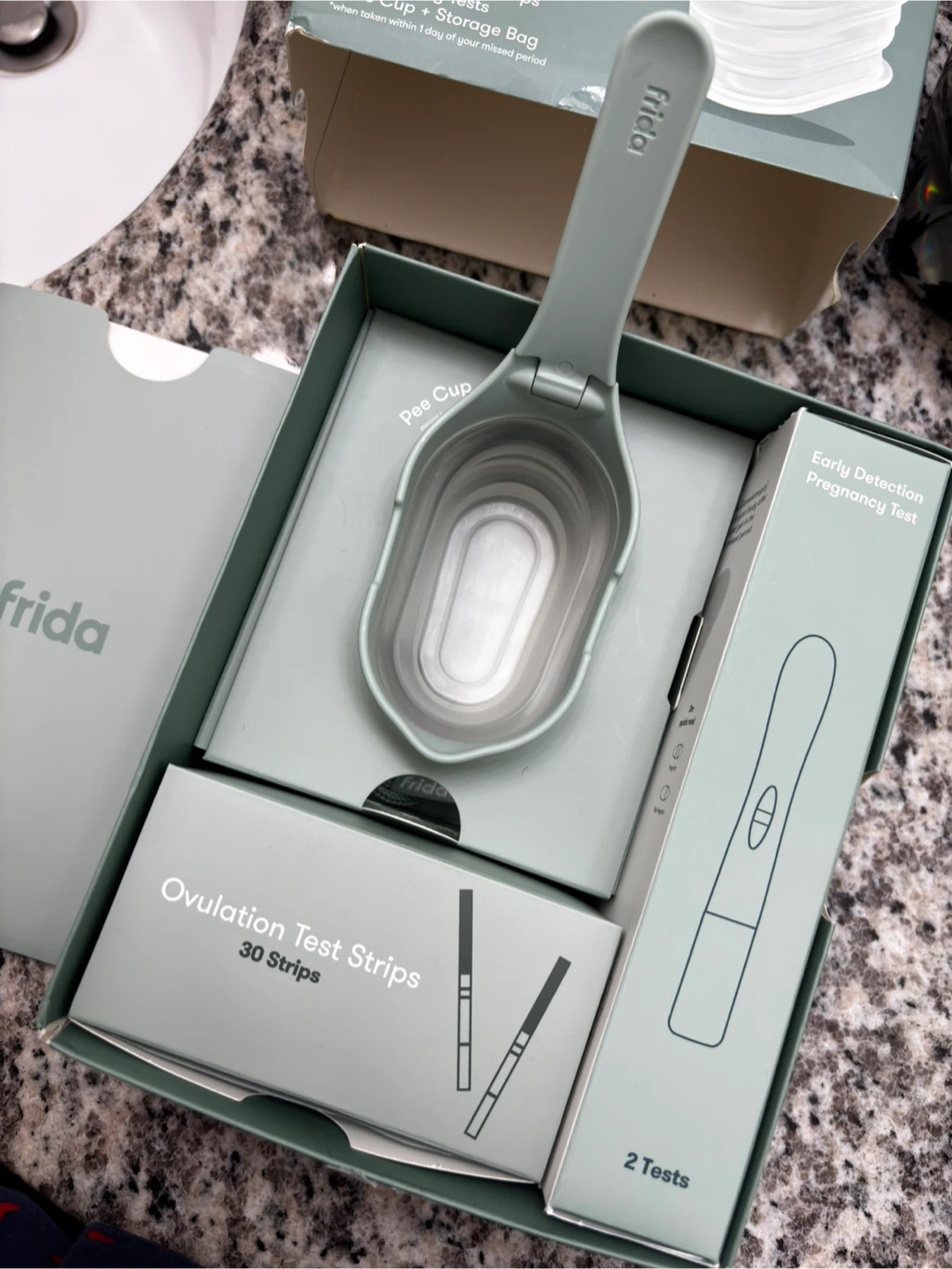 Frida Ovulation + Pregnancy Test Starter Kit - photo 2