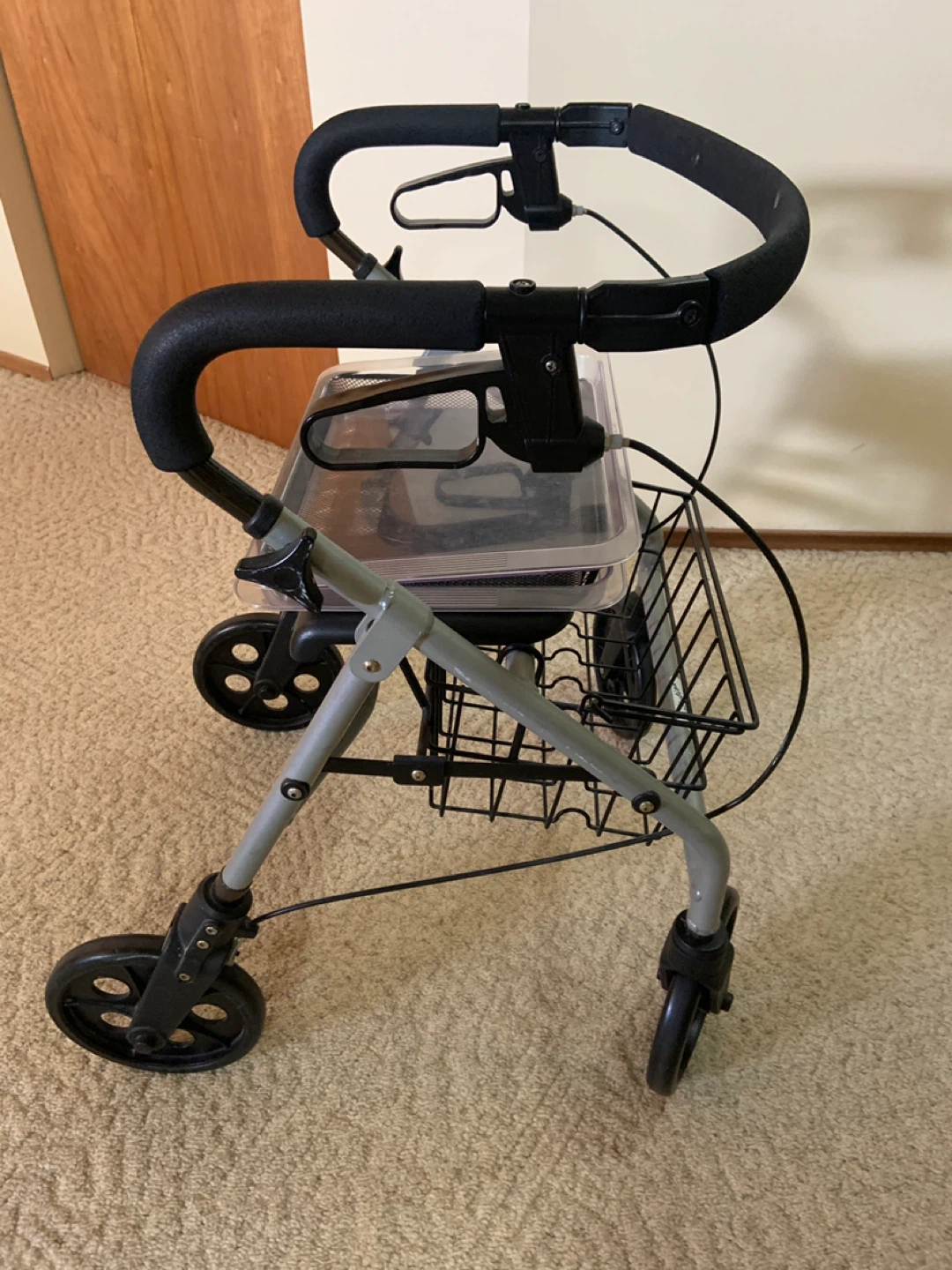 Evolution Walker with Tray and Basket - photo 3