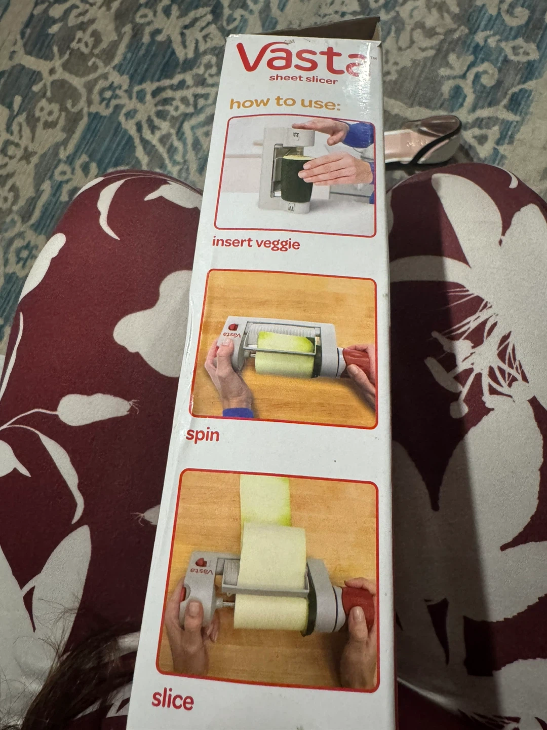 Vasta Sheet Slicer with Bonus Fettuccine Blade