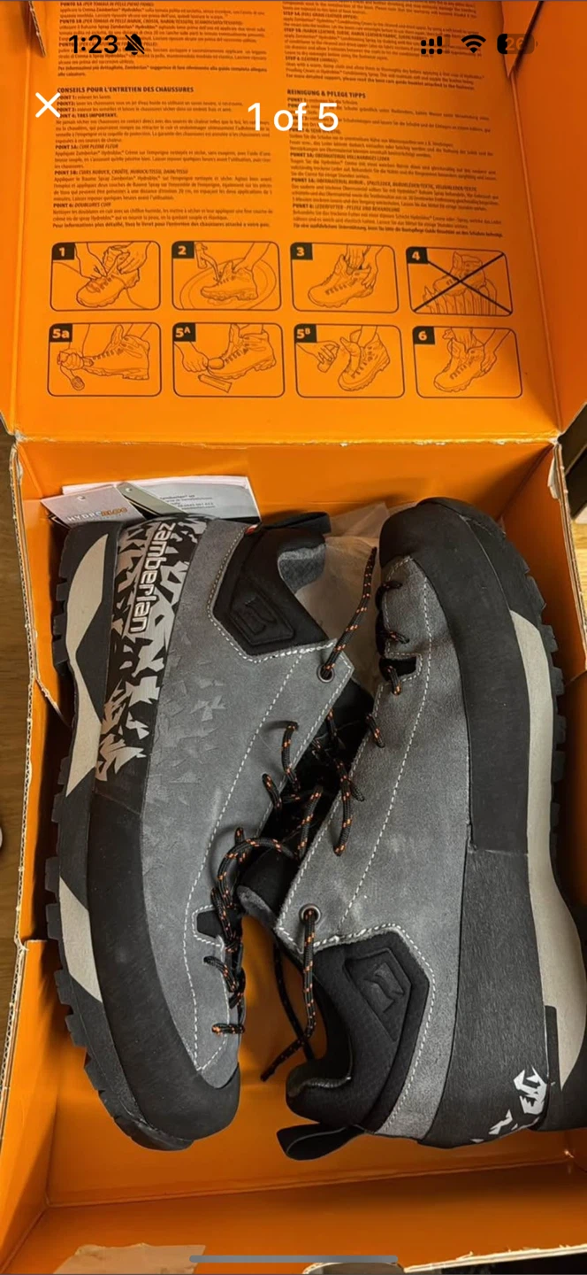ZAMBERLAN SALATHE GTX RR hiking/approach Shoes - size 10