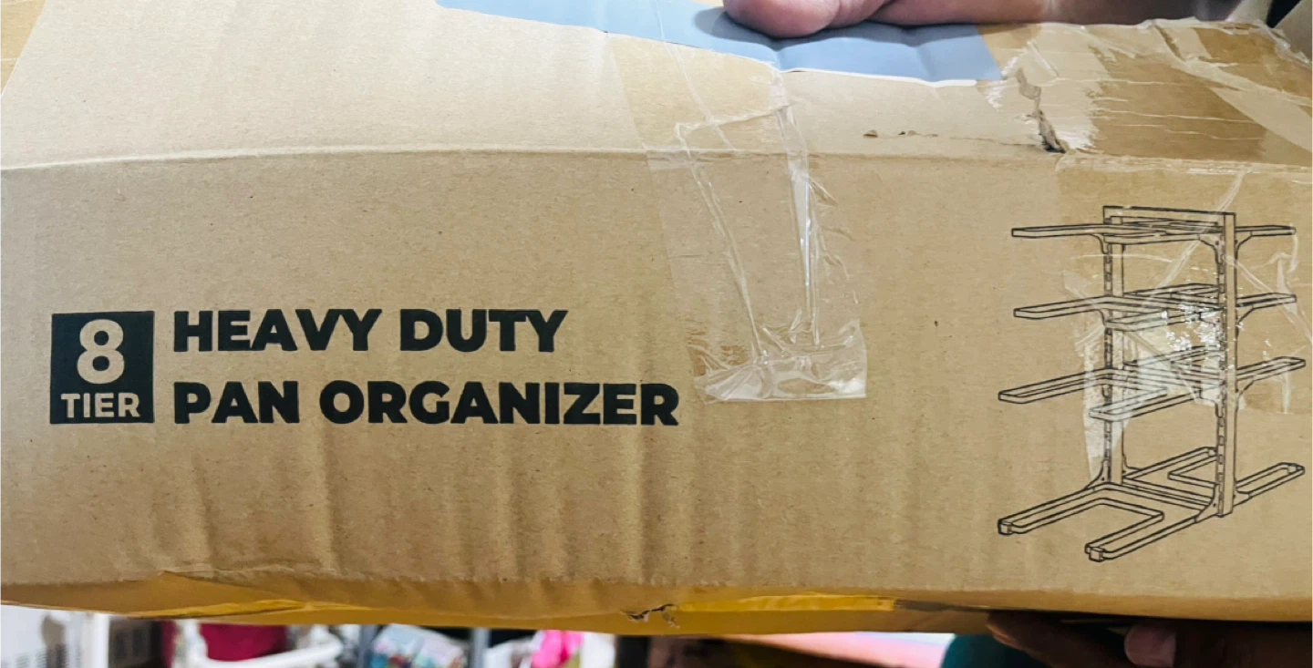 8 Tier Heavy Duty Pan Organizer Rack