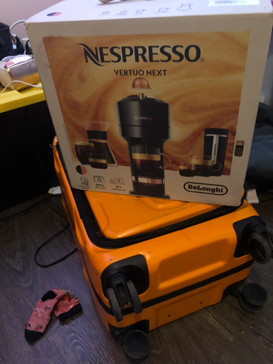 Nespresso Vertuo Next Premium Coffee Machine - Rose Gold