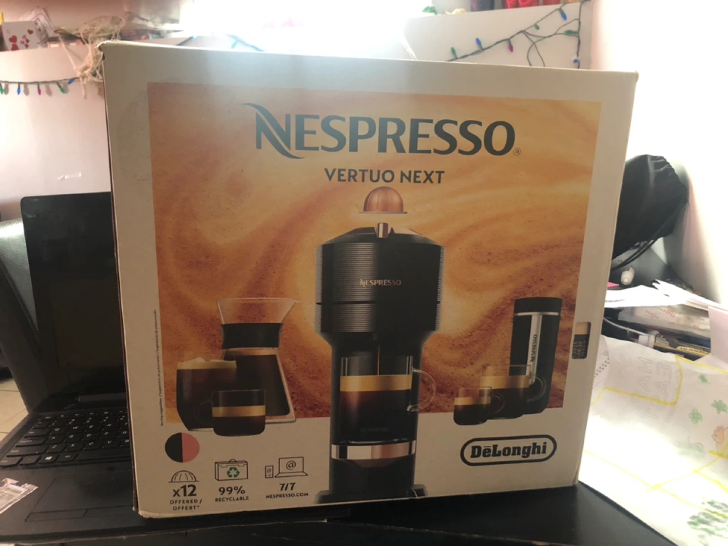 Nespresso Vertuo Next Premium Coffee Machine - Rose Gold - photo 5