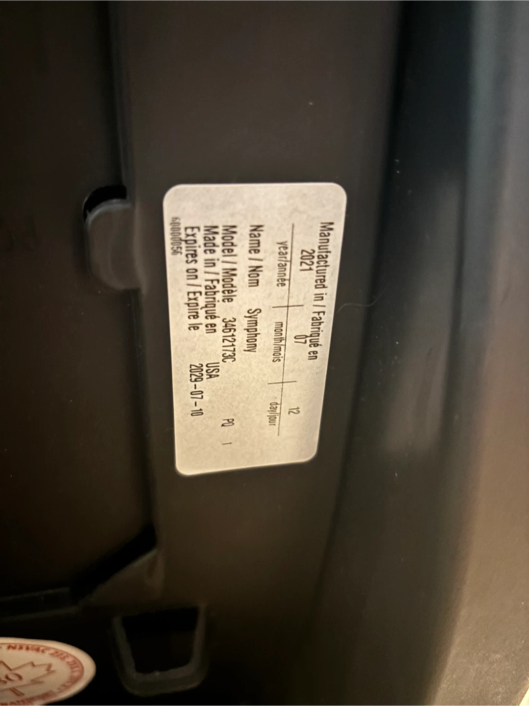Evenflo Symphony DLX All-In-One Car Seat - photo 2