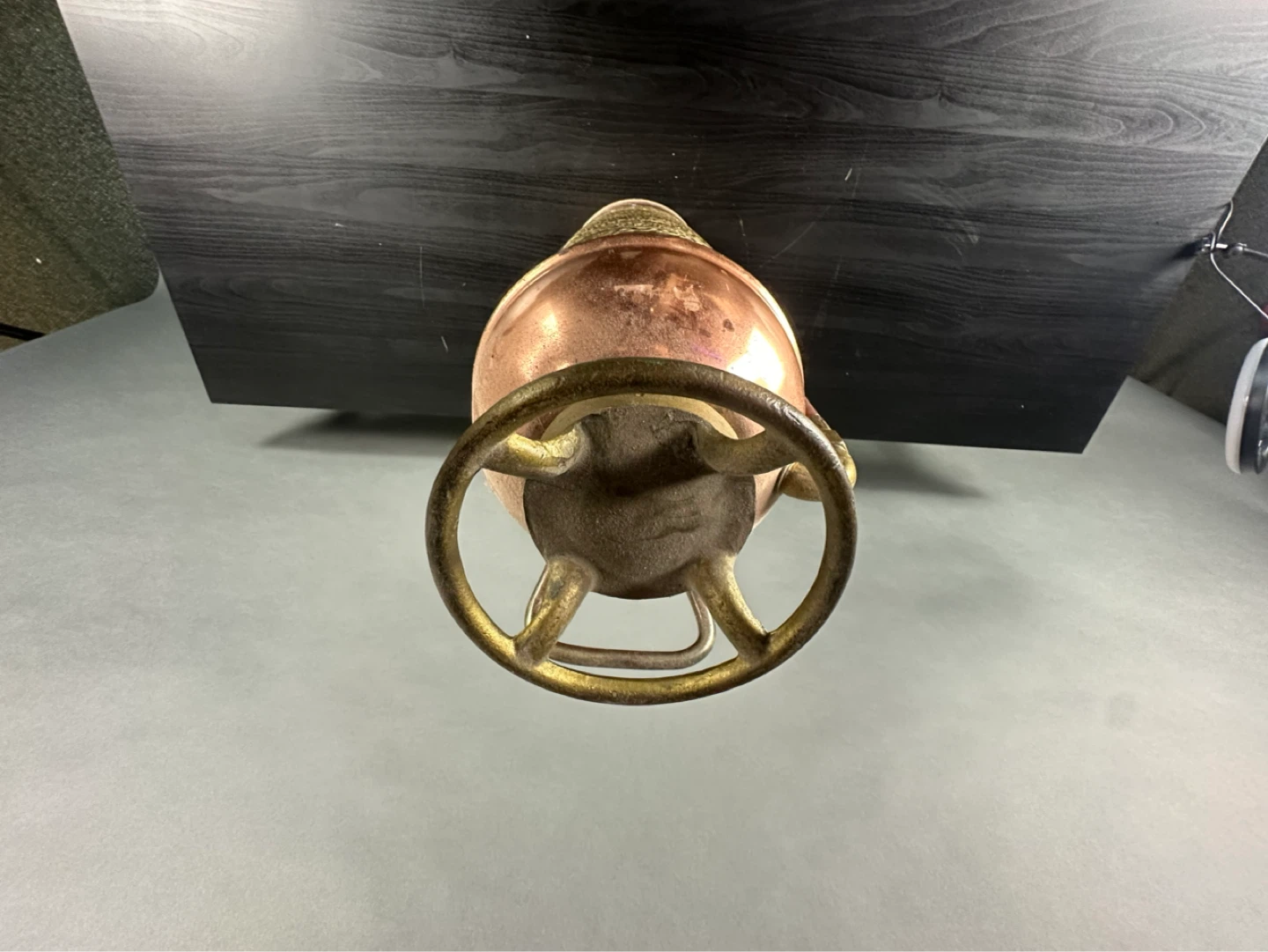 Vintage "Guardene" Copper Fire Extinguisher - photo 5