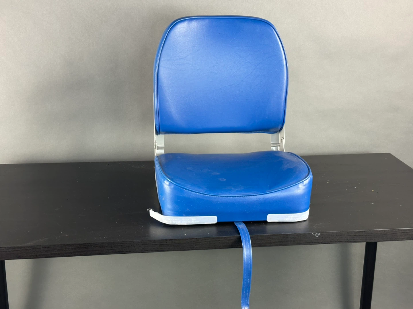 Blue Foldable Boat Seat