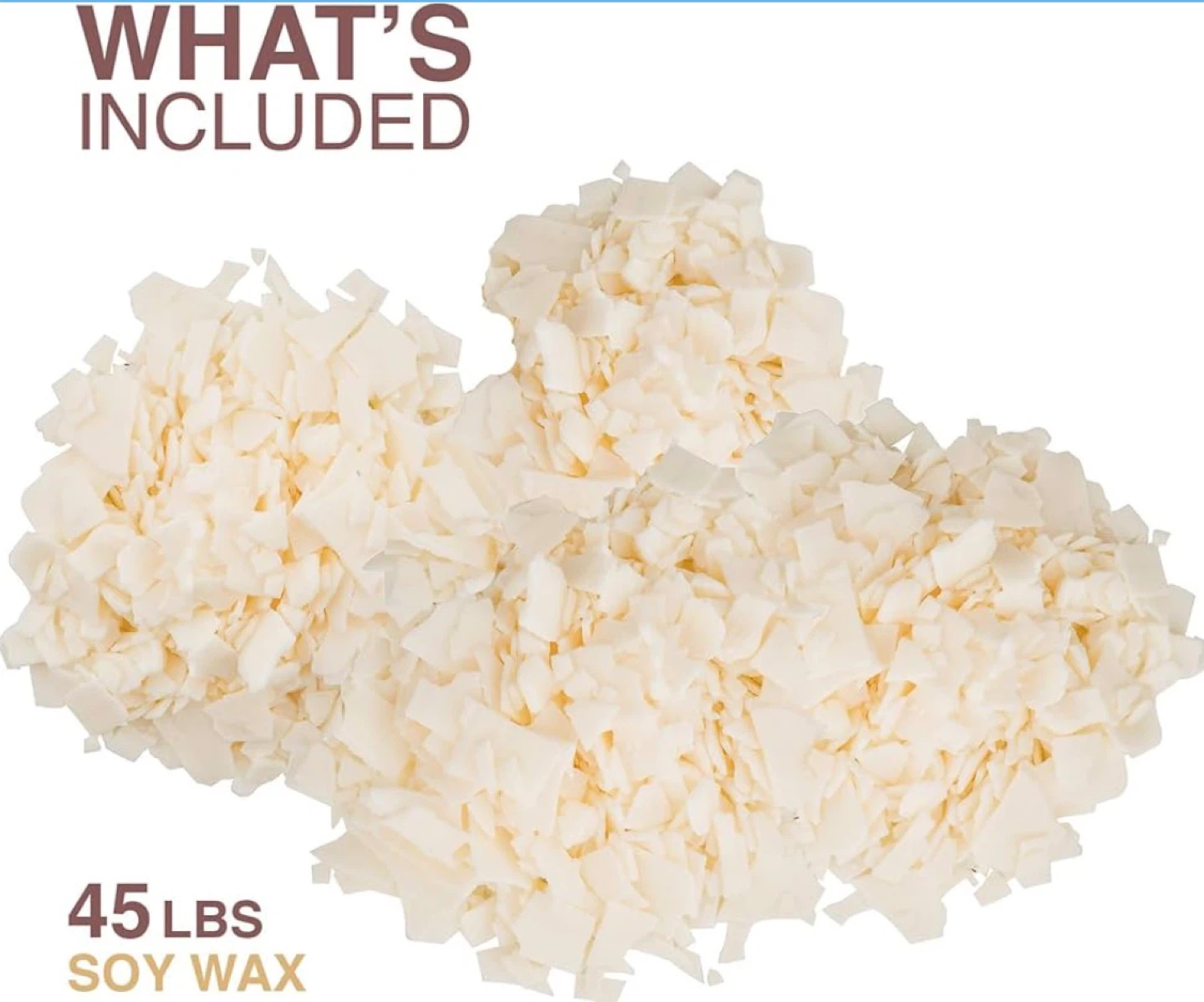 Oraganix Premium Soy Wax Flakes - 45 LB - photo 3