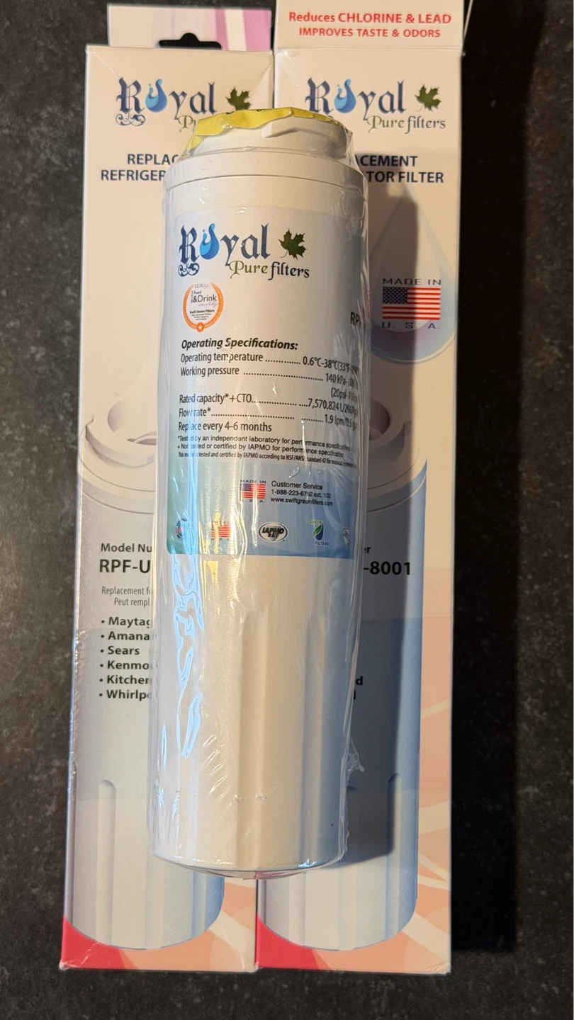 Royal Pure Filters Replacement Refrigerator Filter RPF-UKF-8001 - photo 5