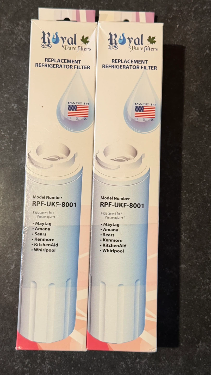 Royal Pure Filters Replacement Refrigerator Filter RPF-UKF-8001