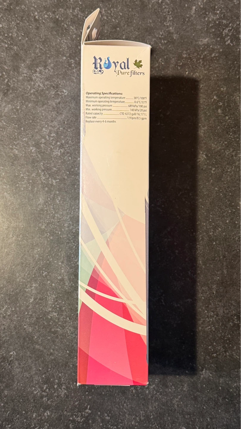 Royal Pure Filters Replacement Refrigerator Filter RPF-UKF-8001 - photo 2