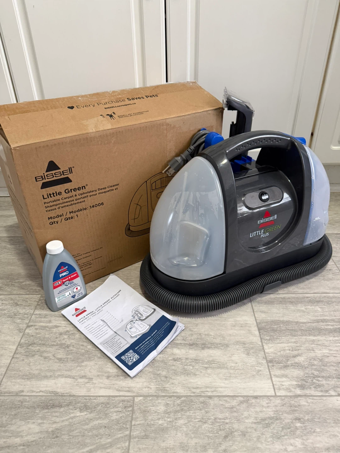 LIKE NEW Bissell Portable Carpet Cleaner