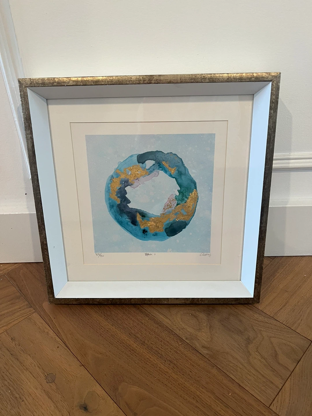 Framed Abstract Artwork