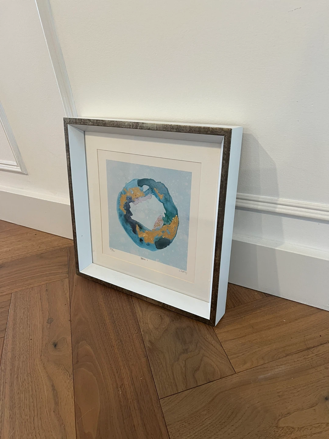 Framed Abstract Artwork - photo 2