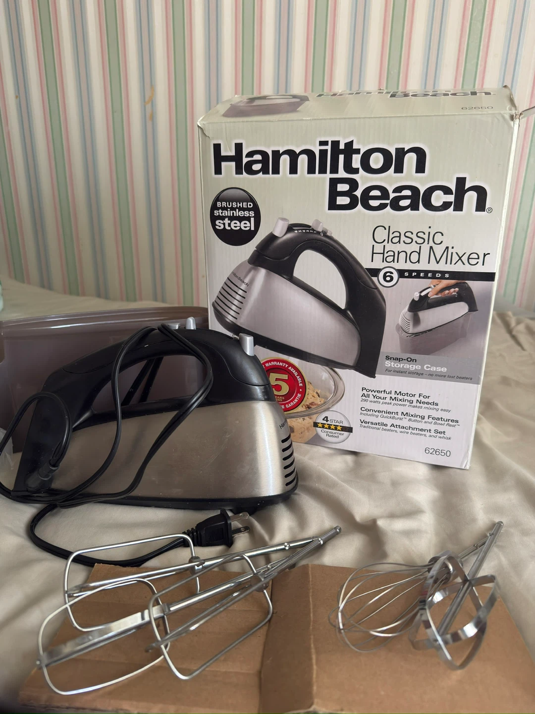 Hamilton Beach Classic Hand Mixer 6 Speeds