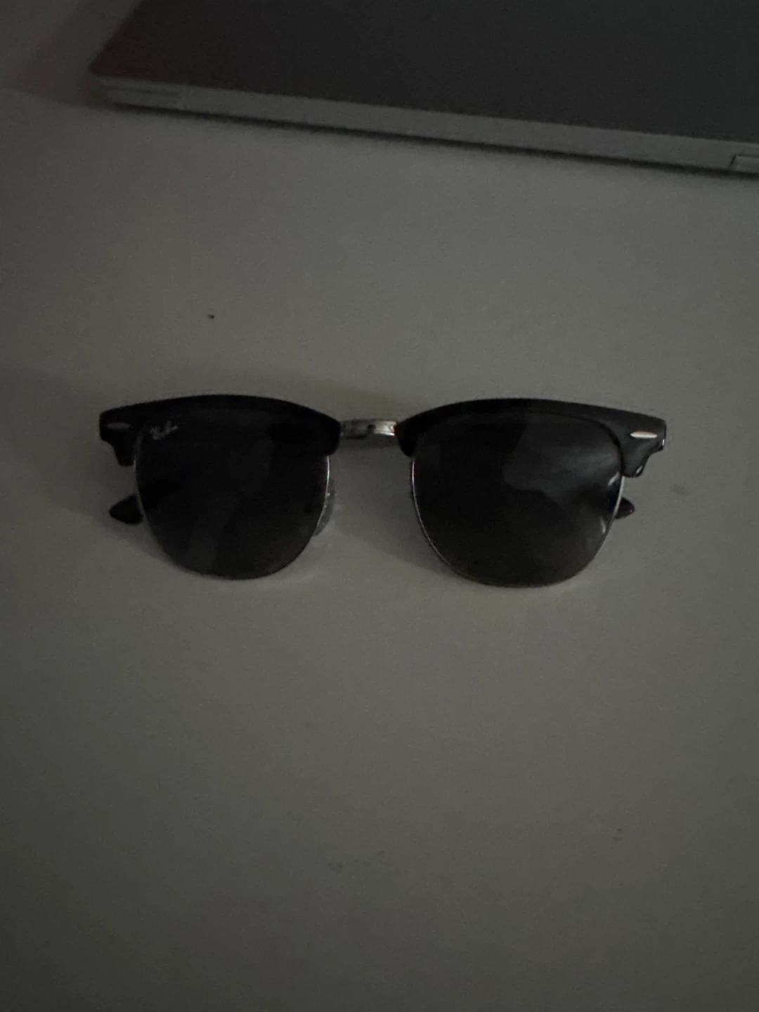 Ray-Ban Clubmaster Sunglasses Black/Silver