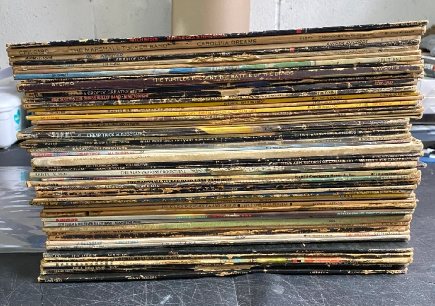 Assorted Vinyl Records - 51 record Job Lot