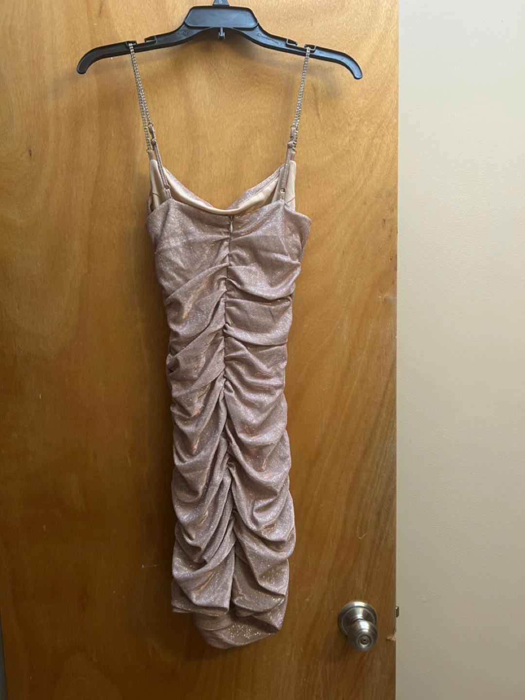 AKIRA Sparkly Ruched Mini Dress - photo 2