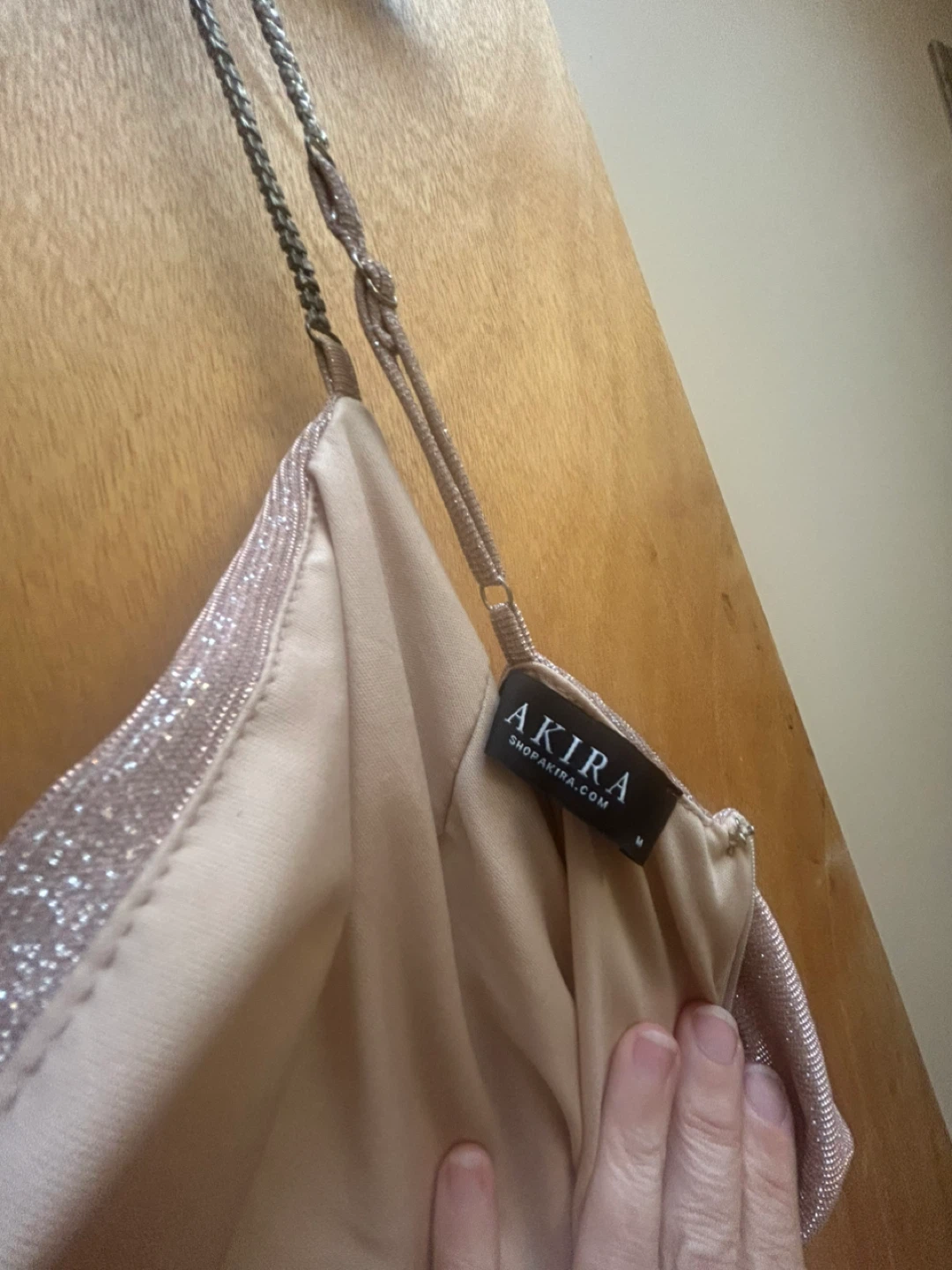 AKIRA Sparkly Ruched Mini Dress - photo 3