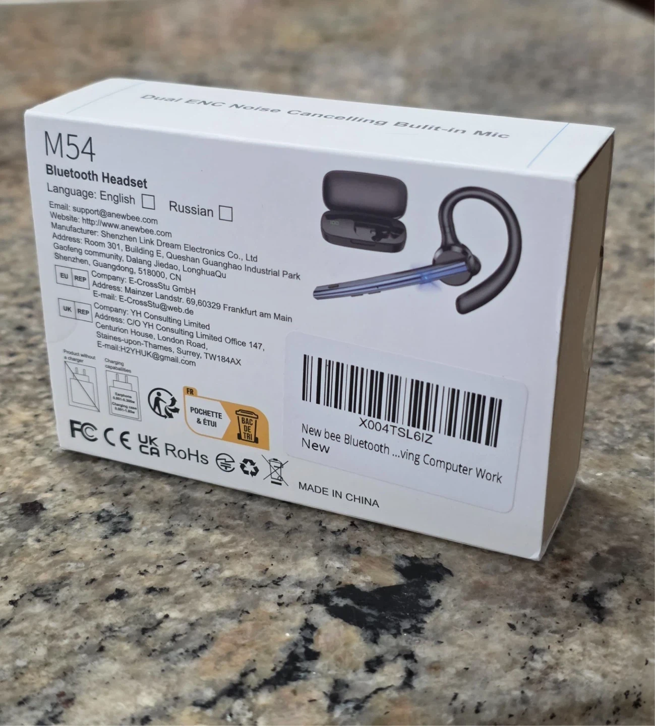M54 Bluetooth Headset - photo 3